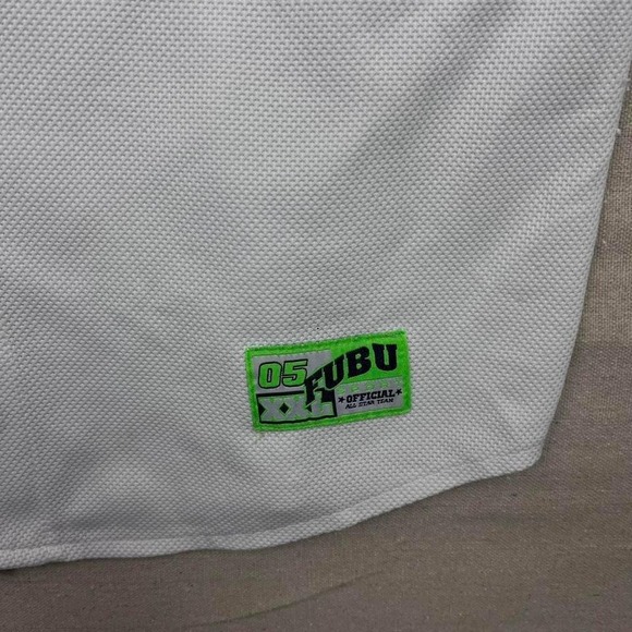 Vintage Y2K FUBU 05 Embroidered White Baseball Jersey - Picture 5 of 8
